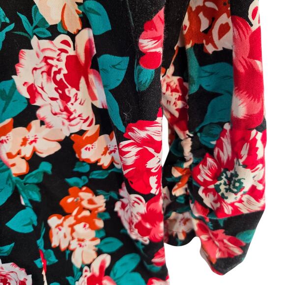 Lucy Diamonds Women's Blazer 22W 22 W Plus Size 3X 3XL Floral Coat Jacket - Picture 5 of 8